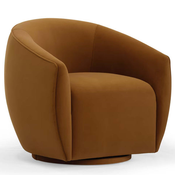 home fashion Jordan Swivel Chair Cognac