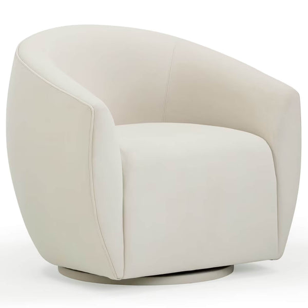 home fashion Jordan Swivel Chair Cream