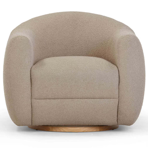 Home Fashion Judy Swivel Chair Light Brown