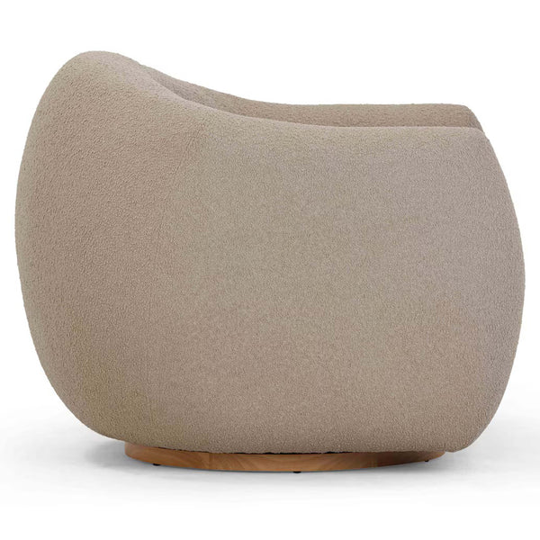 Home Fashion Judy Swivel Chair Light Brown