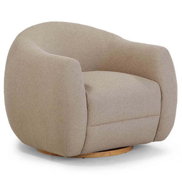 home fashion Judy Swivel Chair Light Brown
