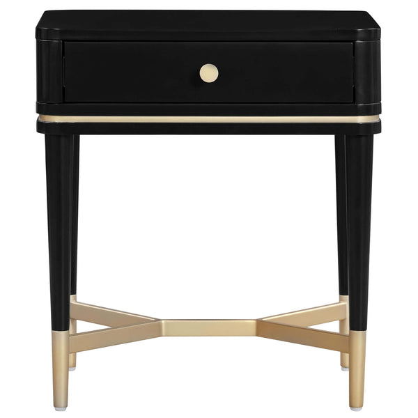 Home Fashion Julieta Nightstand Black