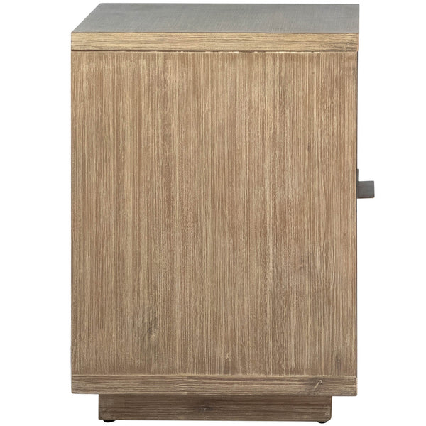Home Fashion Juliette Nightstand Natural Warm Wash