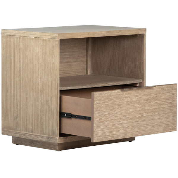 Home Fashion Juliette Nightstand Natural Warm Wash
