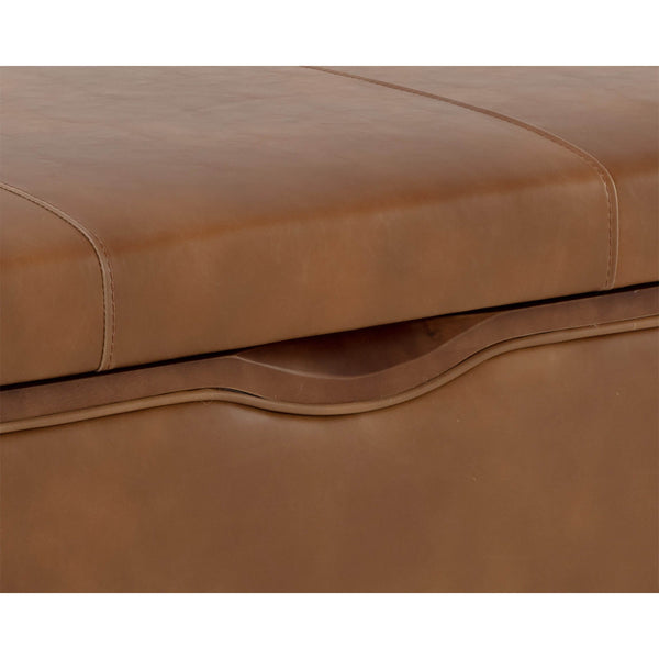Home Fashion Kael Storage Bench Tobacco Tan