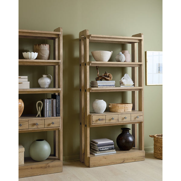 Home Fashion Kalamazoo Bookcase Medium Wood