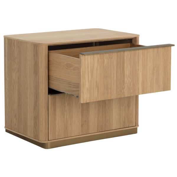 Home Fashion Kalla Nightstand Natural