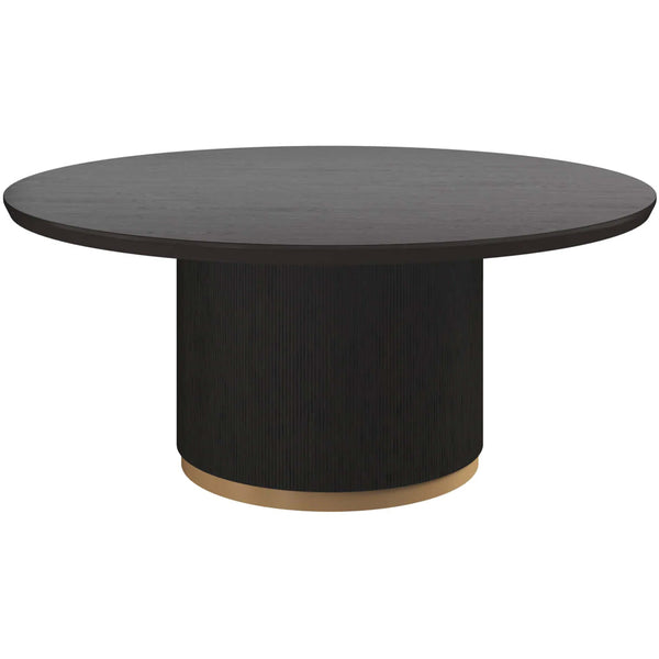 home fashion Kalla Round Dining Table Charcoal