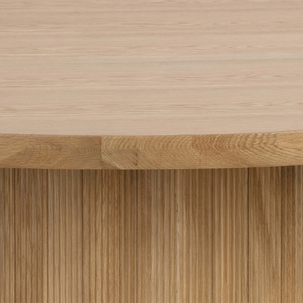 Home Fashion Kalla Round Dining Table Natural