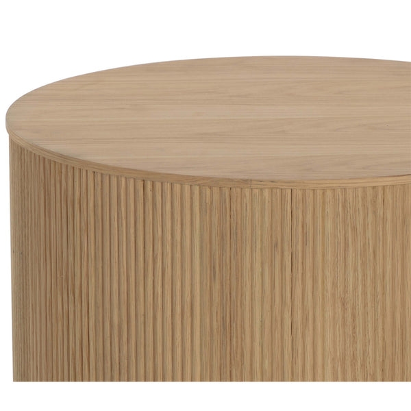 Home Fashion Kalla Side Table Rustic Oak
