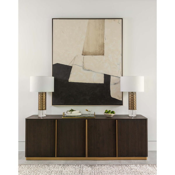 Home Fashion Kalla Sideboard Charcoal