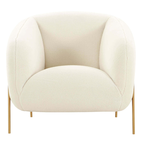 Home Fashion Kandra Chair Cream Shearling