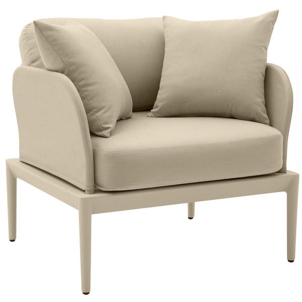 Home Fashion Kapri Outdoor Chair Taupe