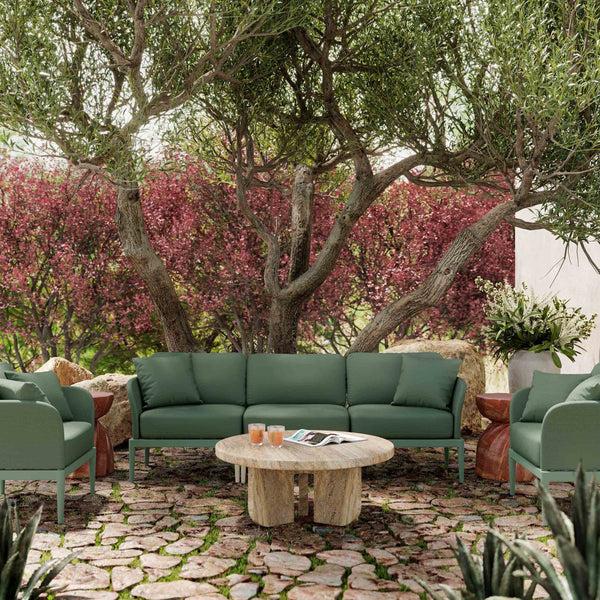 Home Fashion Kapri Outdoor Modular Sofa Moss Green