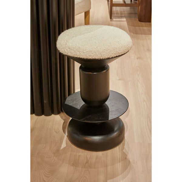 Home Fashion Kebab Bar & Counter Stool Charcoal
