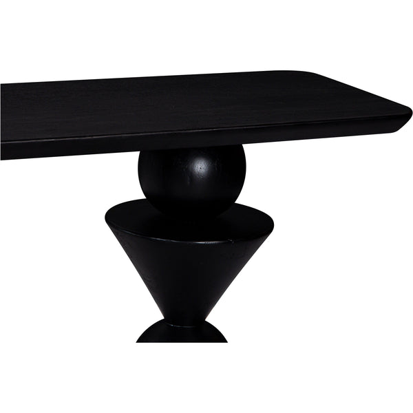 Home Fashion Kebab Console Table Charcoal