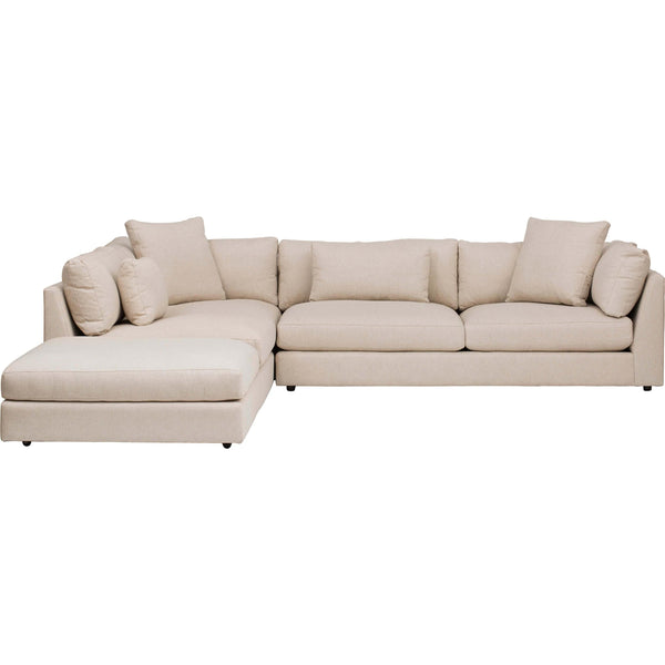 Home Fashion Kellen Sectional Crevere Cream