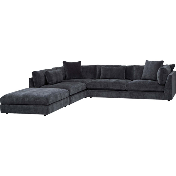 home fashion Kellen Sectional Vickie Charcoal