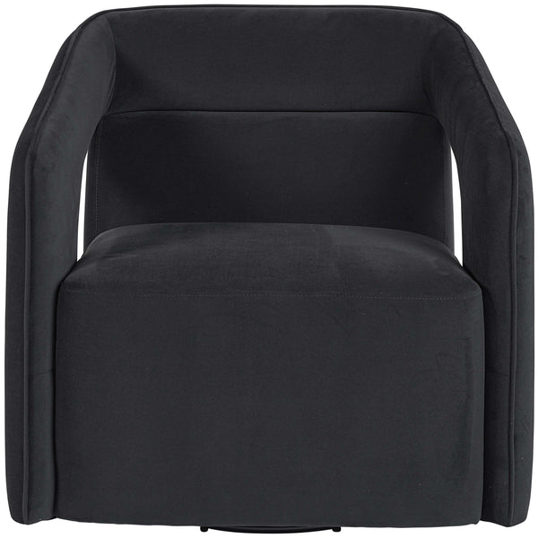 Home Fashion Kendrick Swivel Chair Abbington Black