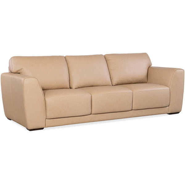 Home Fashion Keys Leather Sofa Verona Biscotti