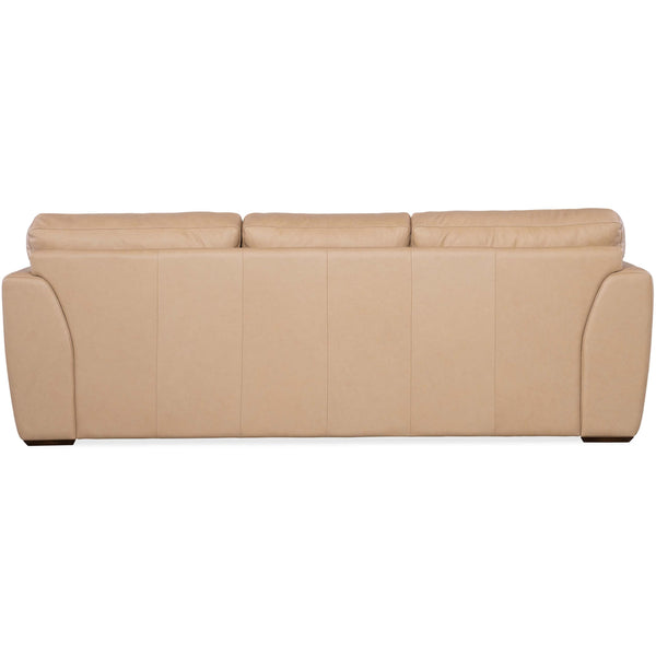 Home Fashion Keys Leather Sofa Verona Biscotti