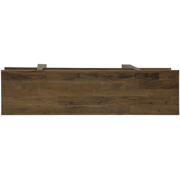 Home Fashion Keystone Console Table Rustic