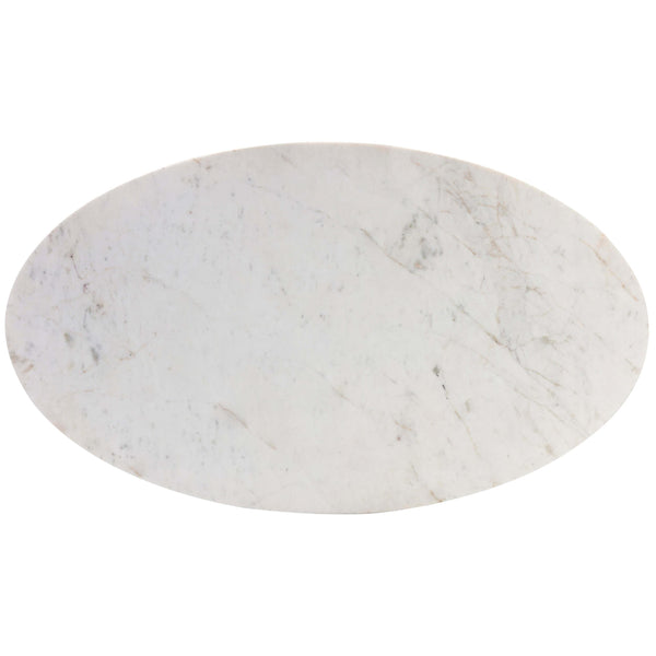 Home Fashion Kiara Oval Coffee Table