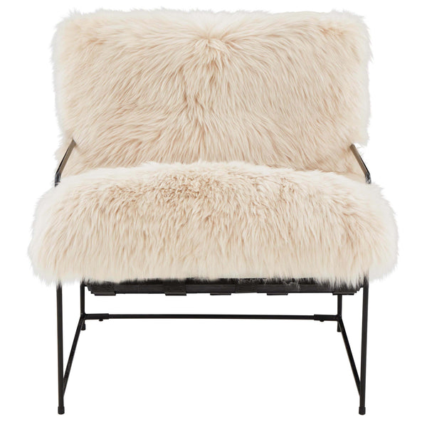 Home Fashion Kimi Sheepskin Chair Natural