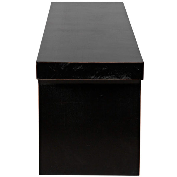 Home Fashion Kir Bench Rubbed Black