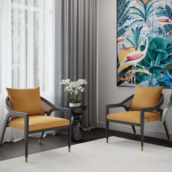 Home Fashion Kirsten Chair Gold Sky