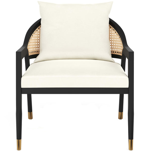 Home Fashion Kirsten Chair Linoso Ivory