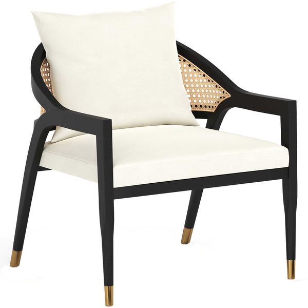 home fashion Kirsten Chair Linoso Ivory