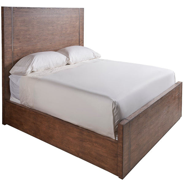 home fashion Koda Panel King Bed Medium Brown