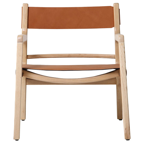 Home Fashion Kolding Leather Chair Havana Tanned