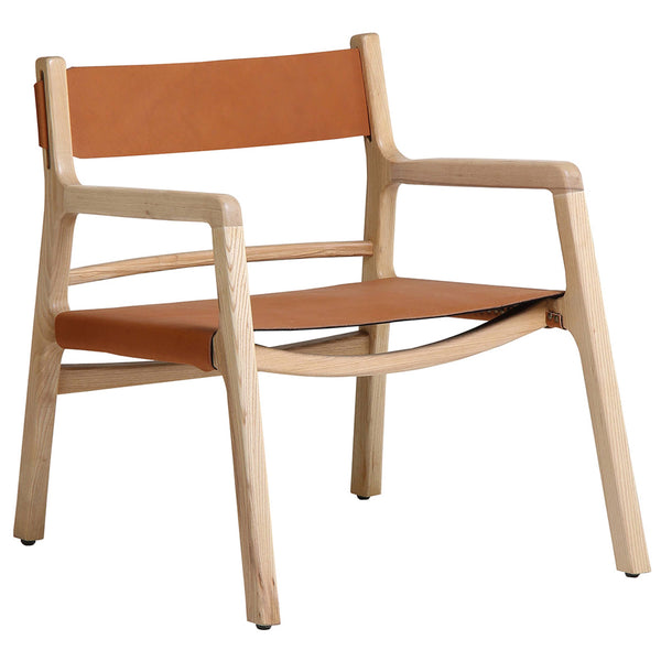 home fashion Kolding Leather Chair Havana Tanned