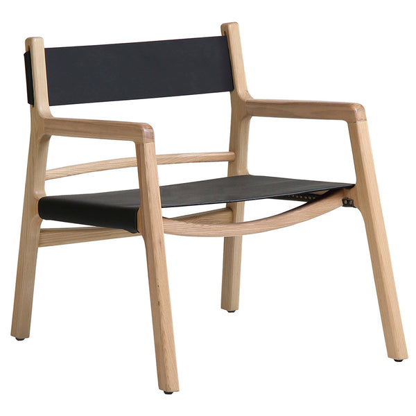 home fashion Kolding Leather Chair Kohl Black