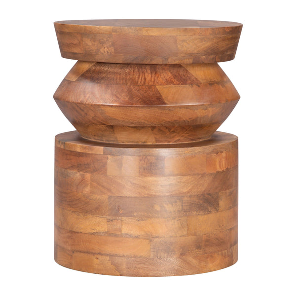 Home Fashion Kollam Side Table Walnut