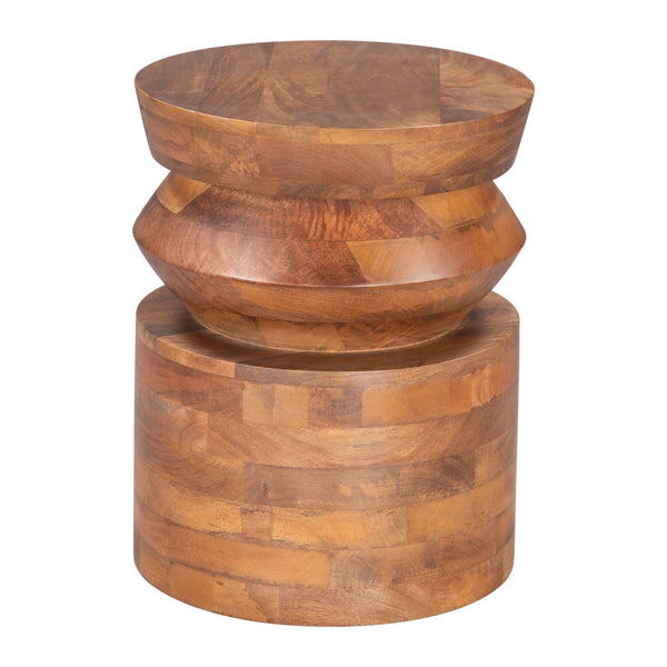 Home Fashion Kollam Side Table Walnut