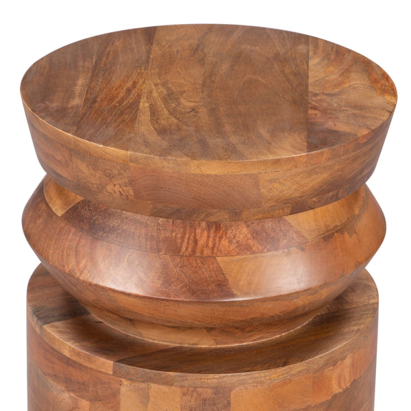 Home Fashion Kollam Side Table Walnut