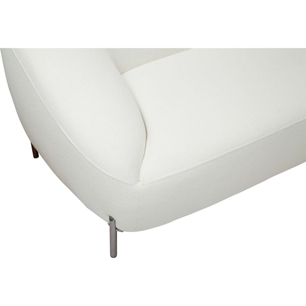 Home Fashion Korren 4 Piece Sectional Dane Chalk