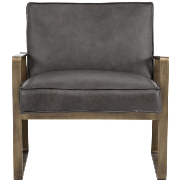 Home Fashion Kristoffer Chair Vintage Steel Grey