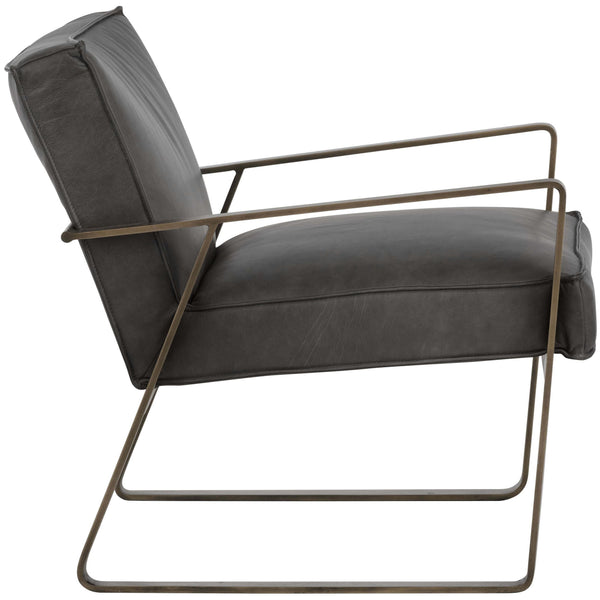 Home Fashion Kristoffer Chair Vintage Steel Grey