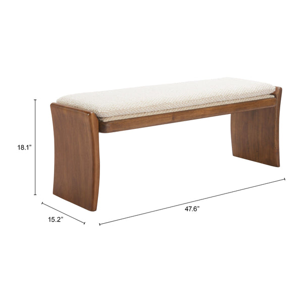 Home Fashion Lafa Bench Beige