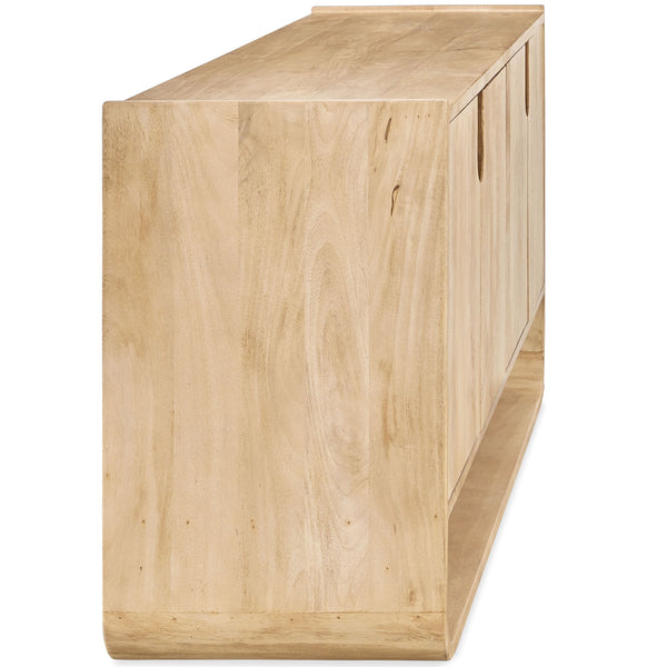 Home Fashion Laguna 4 Door Buffet Butternut