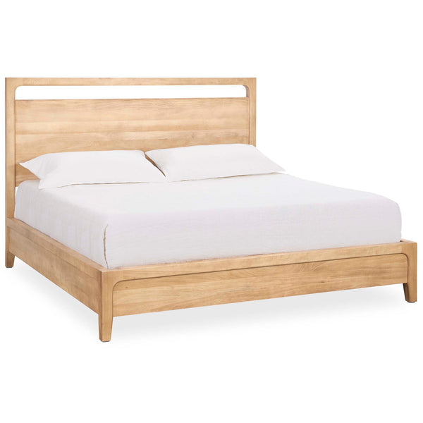 home fashion Laguna Bed Natural Maple