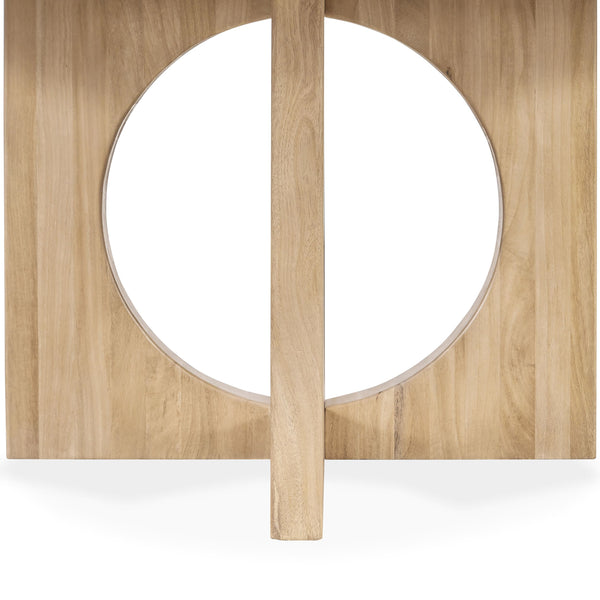 Home Fashion Laguna Round Dining Table Butternut