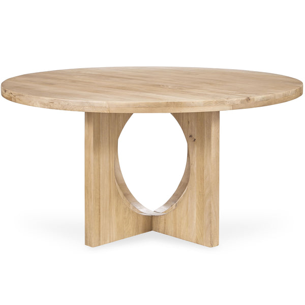home fashion Laguna Round Dining Table Butternut