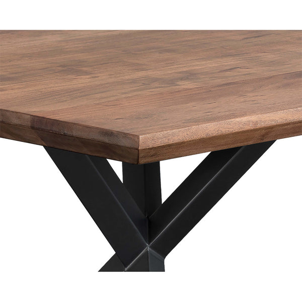 Home Fashion Lark Dining Table Brown