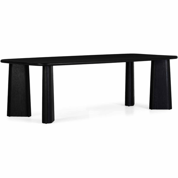 Home Fashion Laurel Dining Table Charcoal