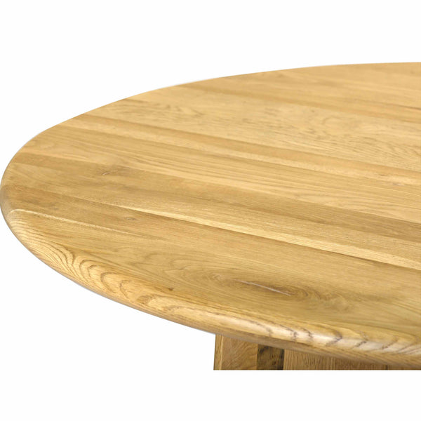 Home Fashion Laurel Round Dining Table Natural